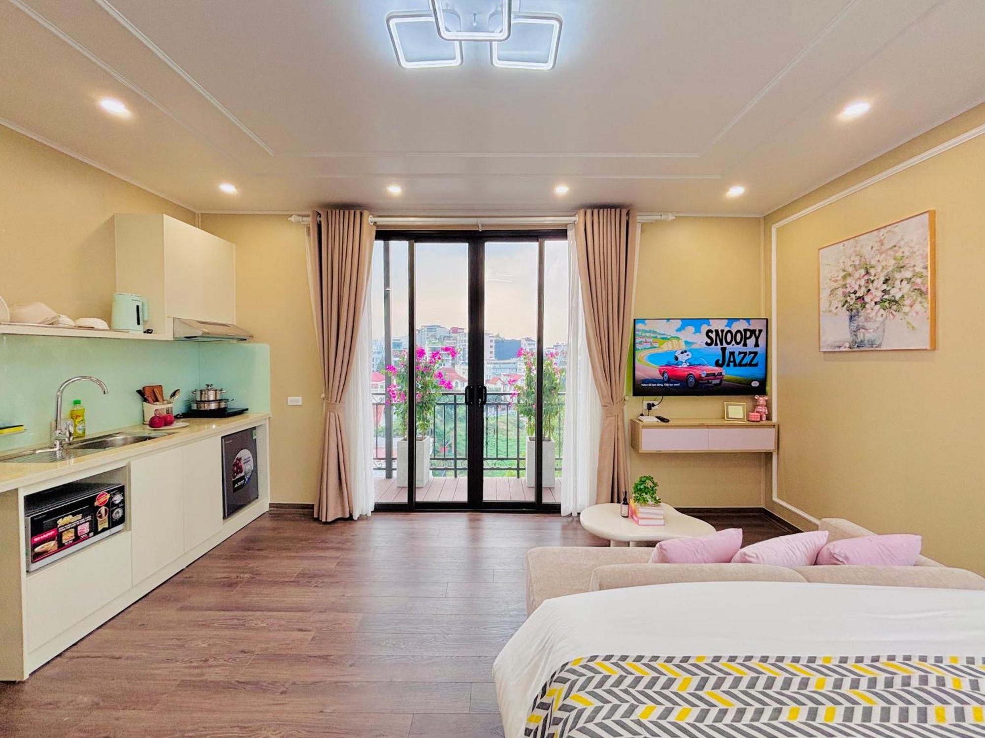 T98 Westlake Quang An - Tay Ho Center Garden View Studio! هانوي المظهر الخارجي الصورة